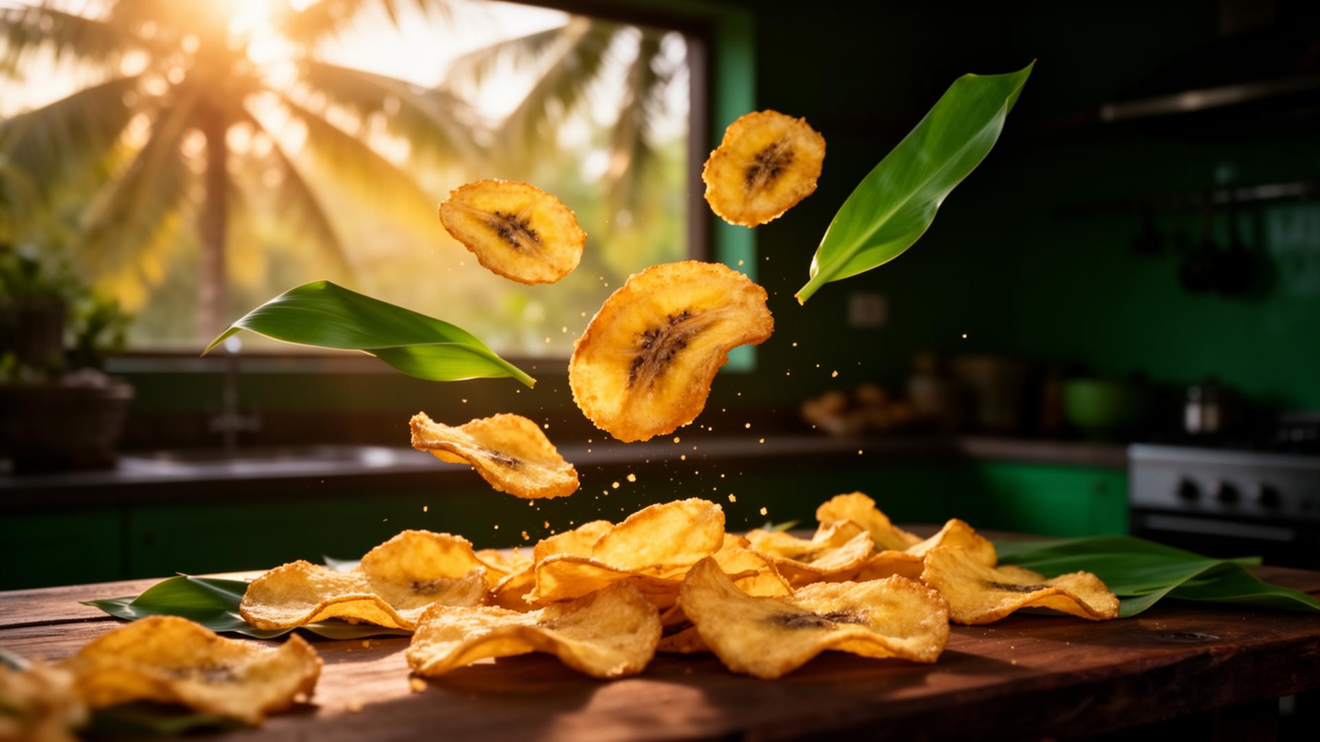 Crispy Kerala banana chips